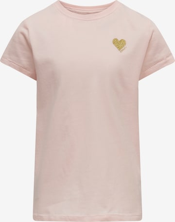 KIDS ONLY Shirt in Roze: voorkant