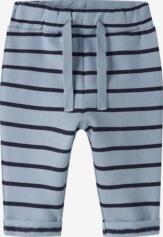 Pantaloni de la NAME IT pe albastru: față