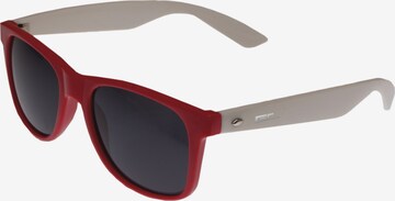 Lunettes de soleil MSTRDS en rouge : devant