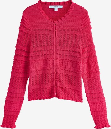 Cardigan Next en rose : devant