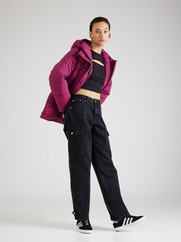 Calvin Klein Jeans Winter jacket in Purple