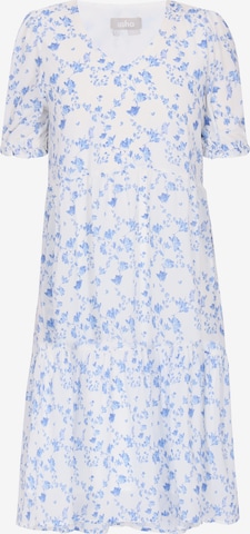 Usha - Vestido en blanco: frente