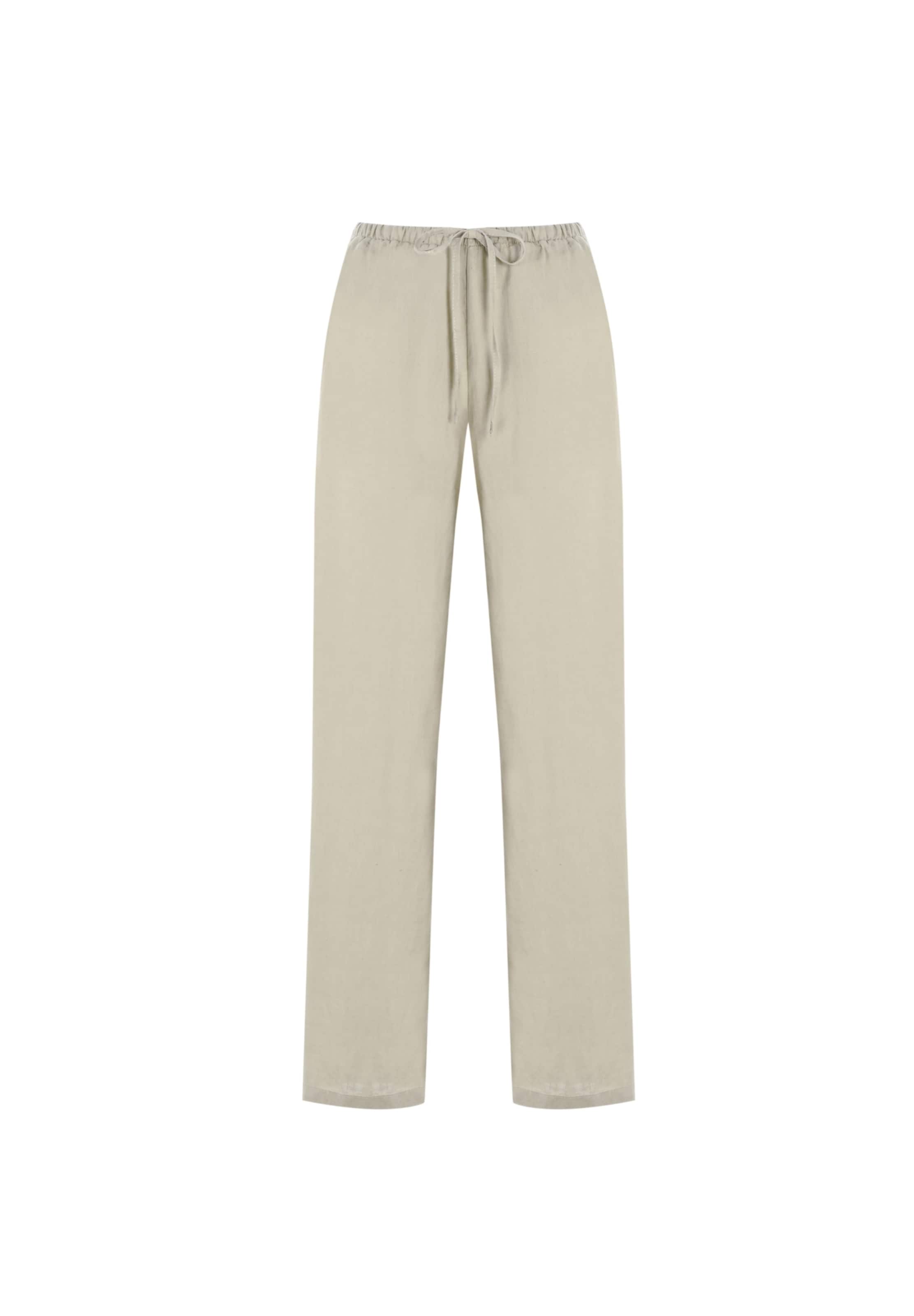 FRESHLIONS Stoffhose 'Livia' in beige, Produktansicht