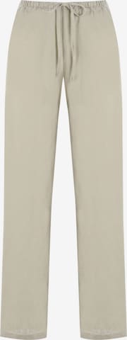 FRESHLIONS Wide leg Trousers 'Livia' in Beige: front
