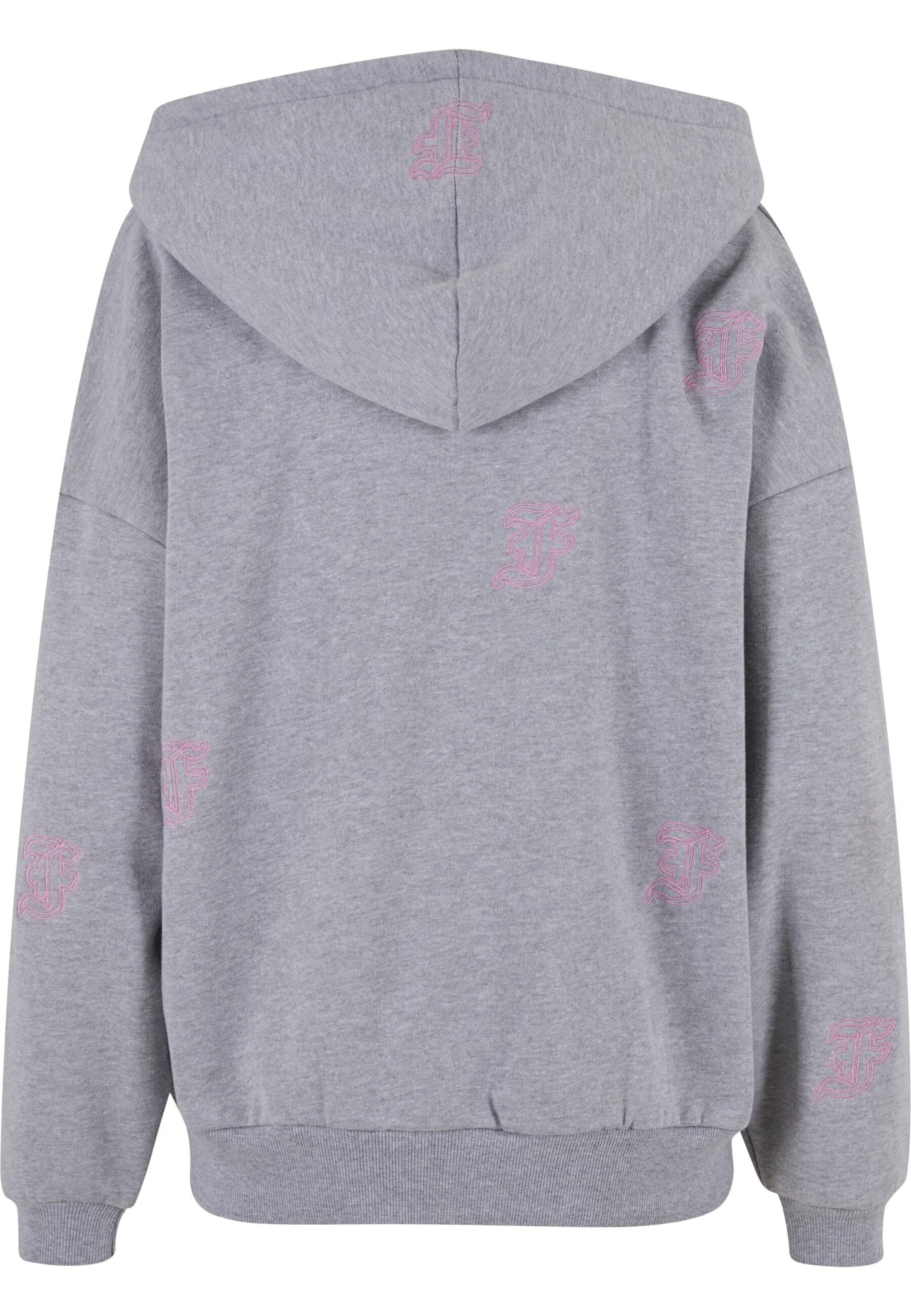 Felicious Sweat jacket 'Initial' in Grey