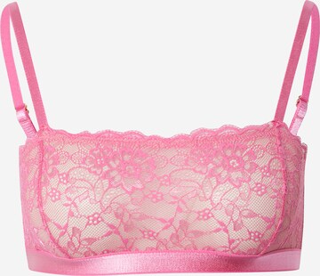 Underprotection Bra 'Amy' in Pink: front