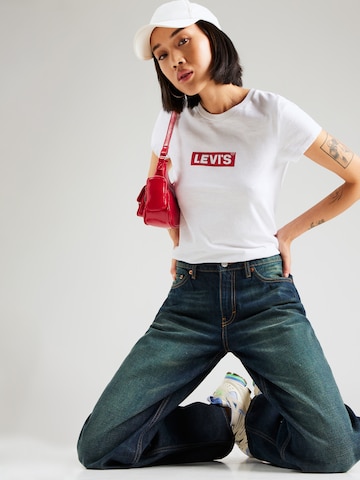 LEVI'S ® Μπλουζάκι 'Graphic Authentic Tshirt' σε λευκό