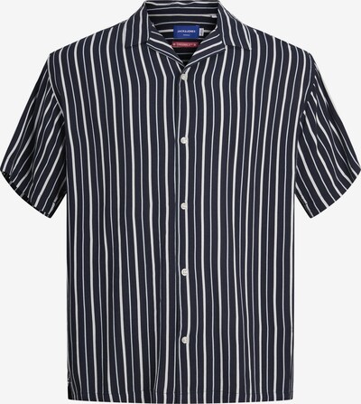 Jack & Jones Plus Button Up Shirt in Blue / White, Item view