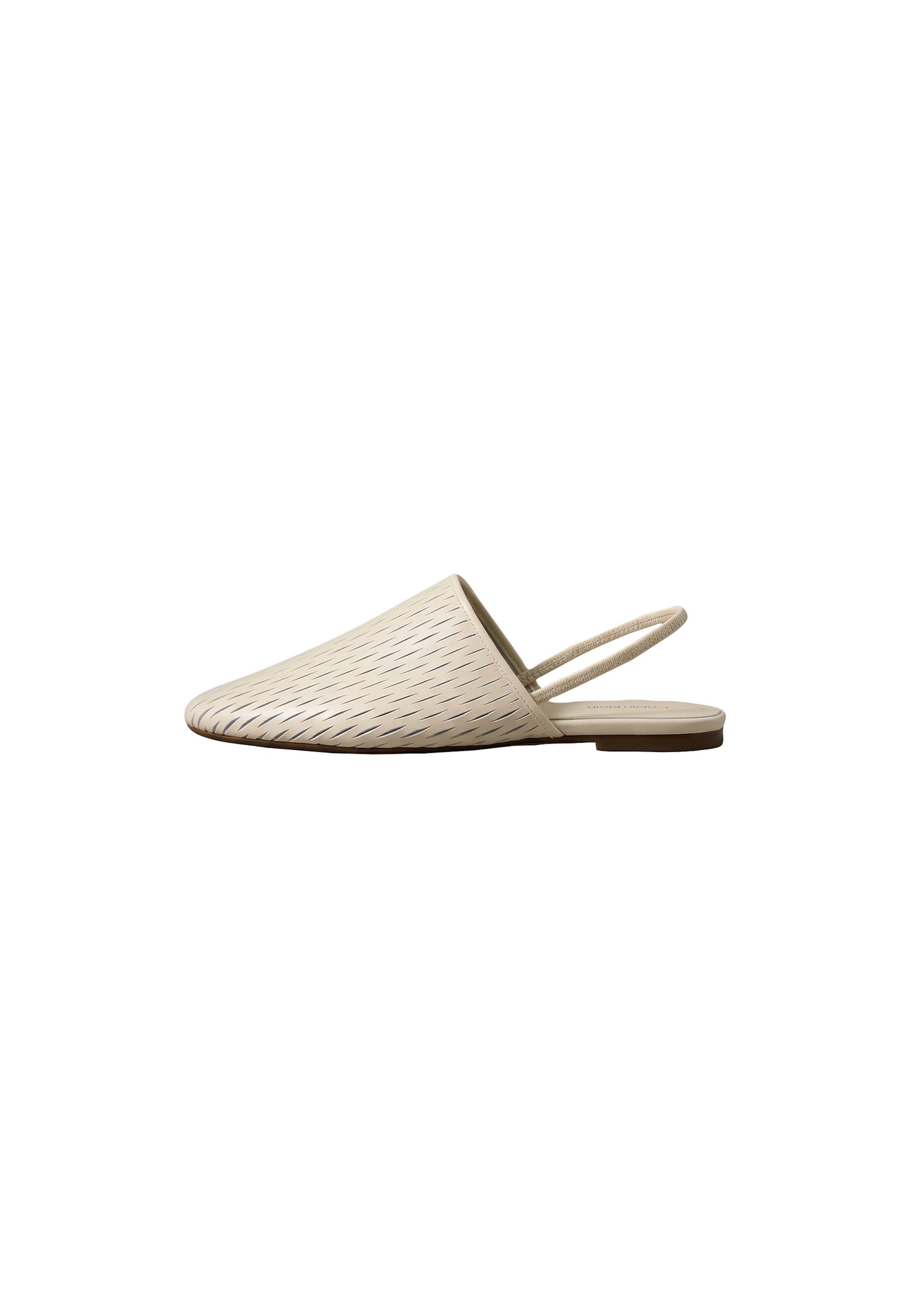 Calvin Klein Mule in Beige: front
