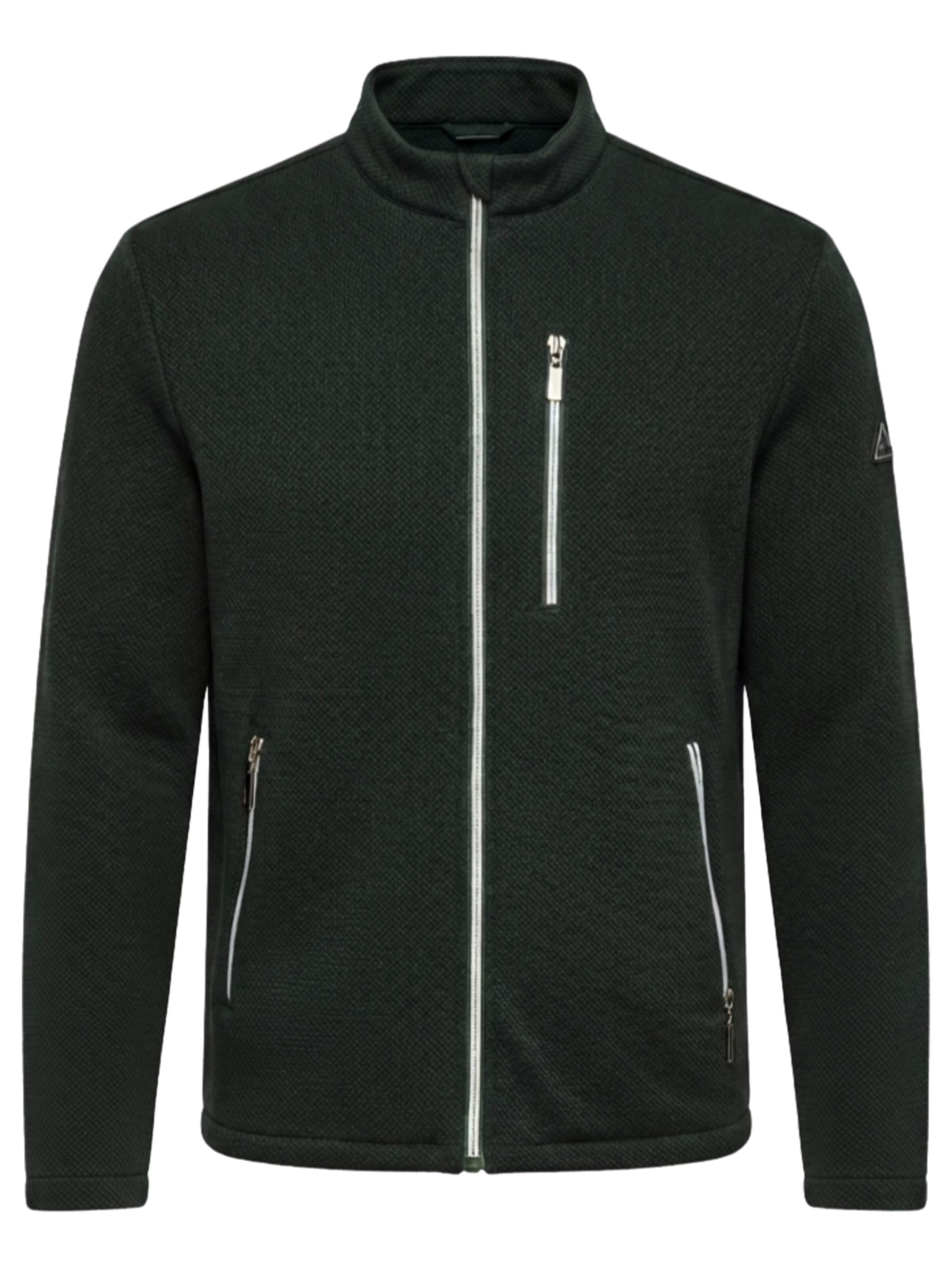 Ombre - Chaqueta de entretiempo en verde: frente