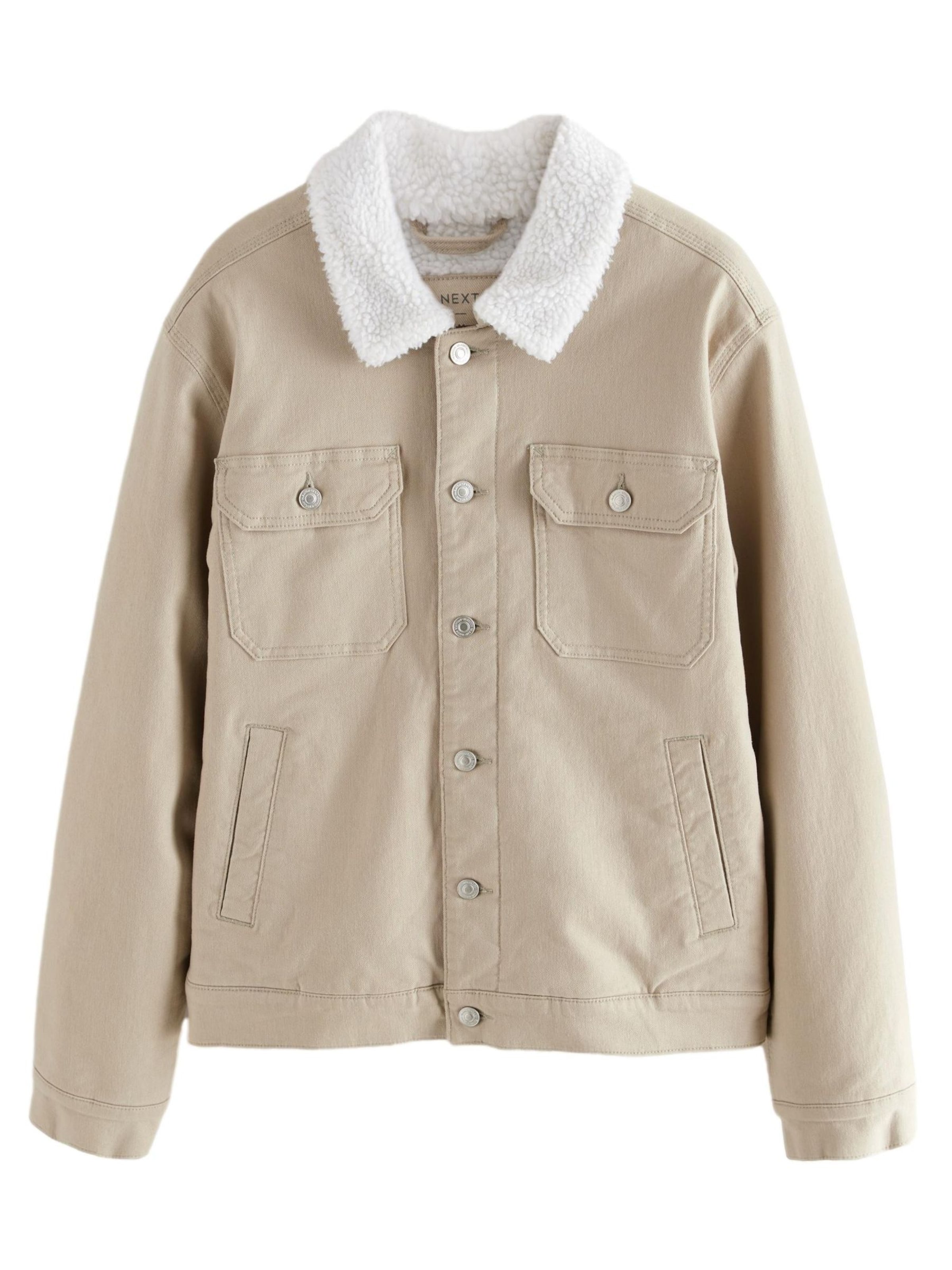 Giacca di mezza stagione di Next in beige: frontale