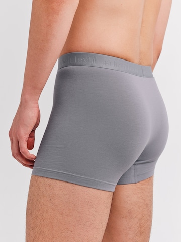 Erlich Textil Boxershorts 'Casual Cotton' in Grau