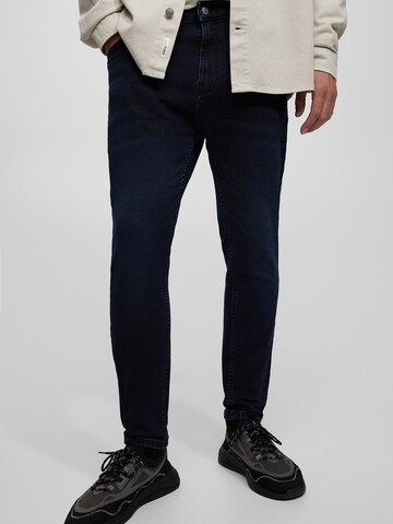 Pull&Bear Regular Jeans in Blau