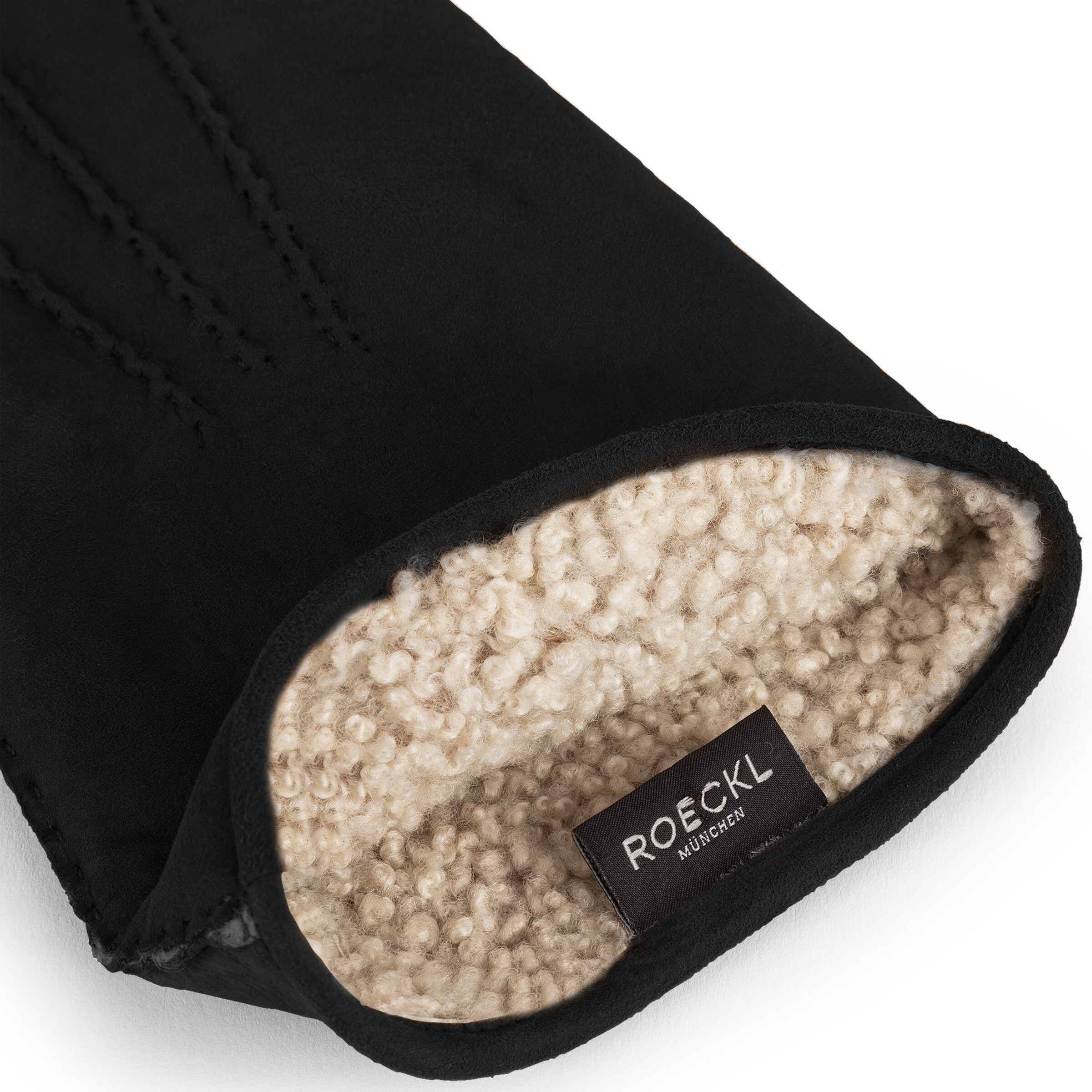 Roeckl Full finger gloves 'GALWAY' in Black