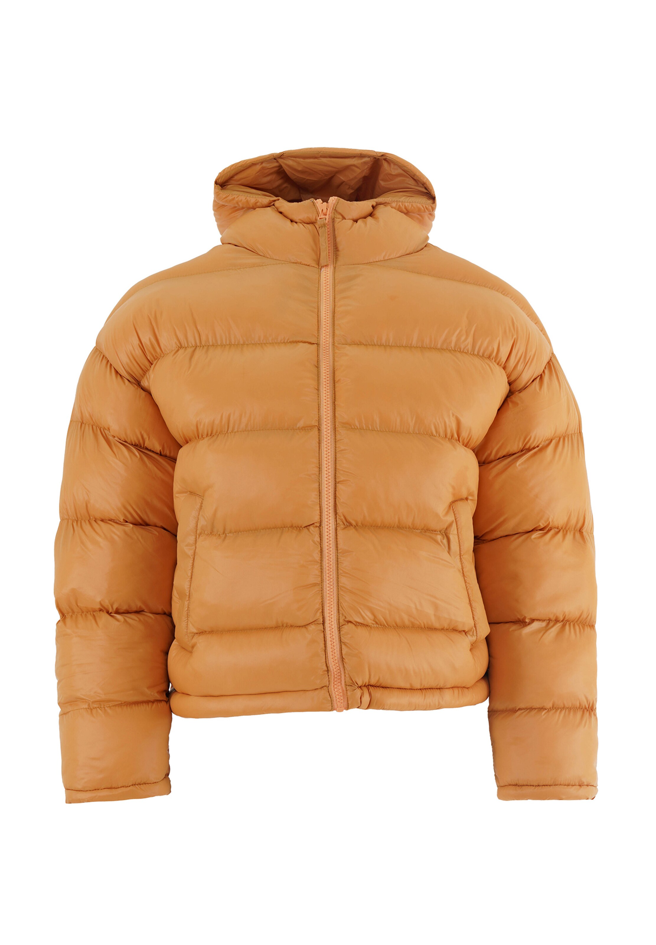 FRESHLIONS Steppjacke 'Tara' in Gelb: Vorderseite