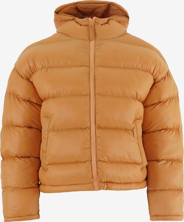 FRESHLIONS Steppjacke 'Tara' in Gelb: Vorderseite