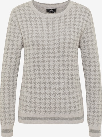 usha BLACK LABEL Pullover in Grau: predná strana