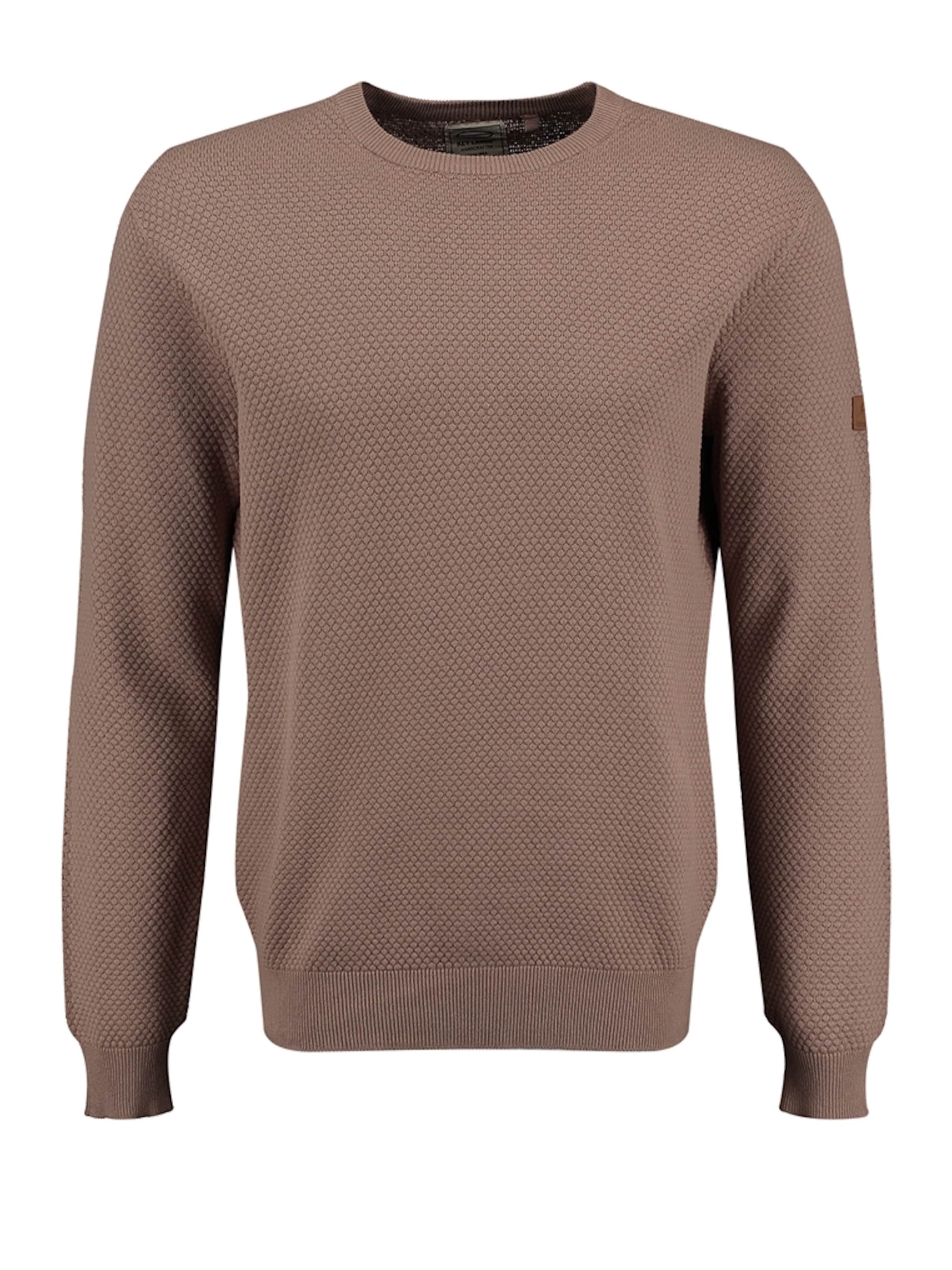 Key Largo Pullover 'Episode' i brun: forside