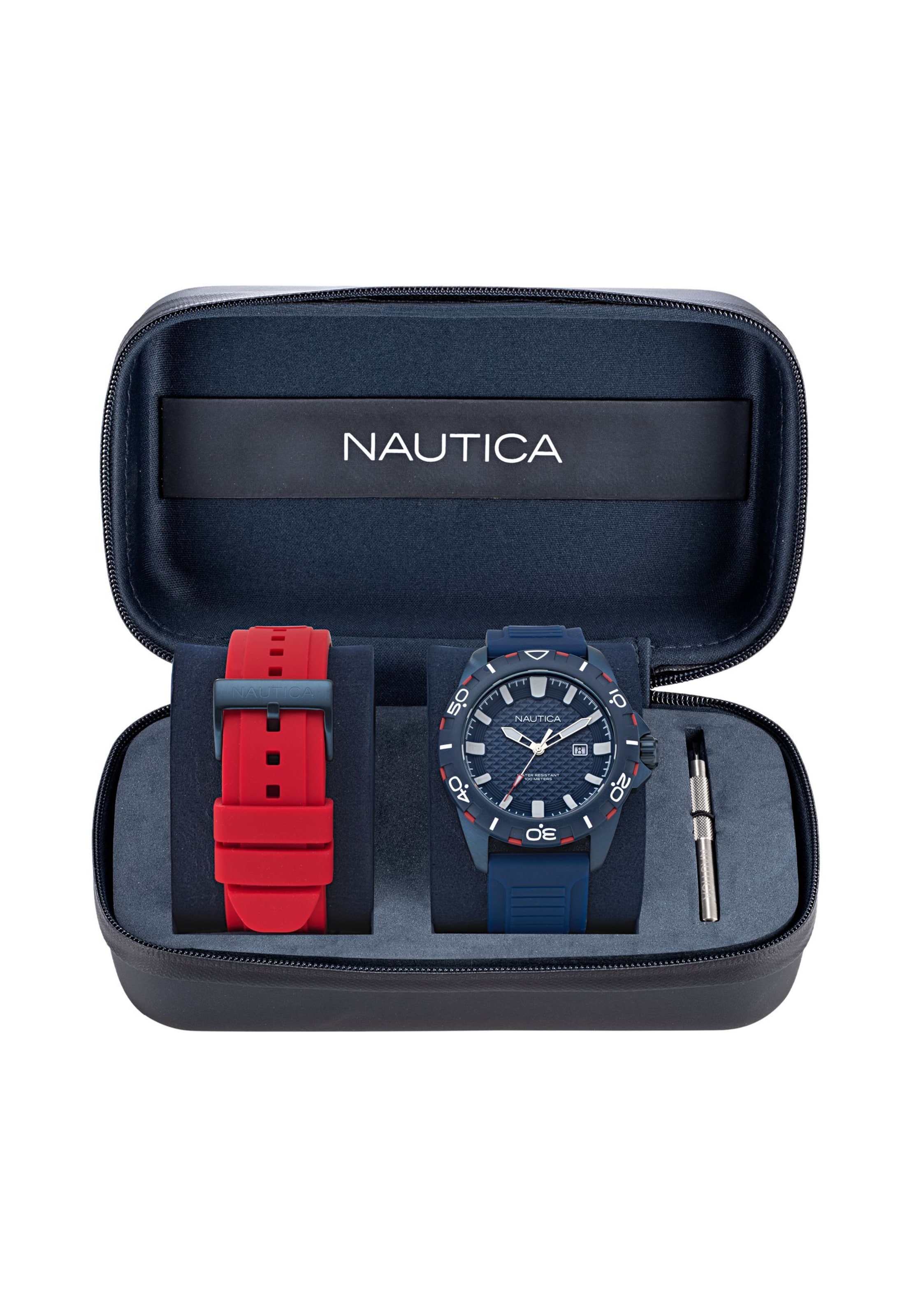 NAUTICA Analog watch 'NSR' in Blue
