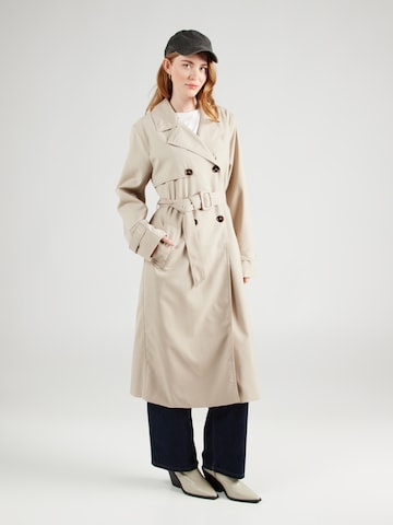 RINO & PELLE Between-seasons coat 'Gail' in Beige: front