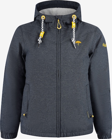 Schmuddelwedda Performance Jacket in Blue: front