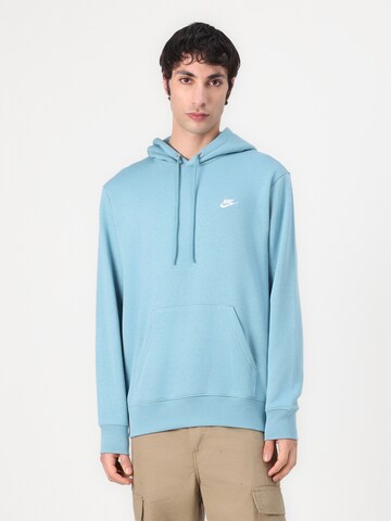 Nike Sportswear Μπλούζα φούτερ 'CLUB' σε πράσινο: μπροστά
