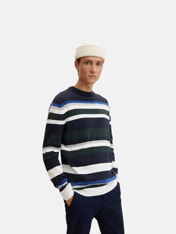 TOM TAILOR Pullover in Grün