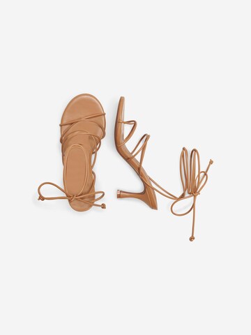ONLY Strap Sandals 'ARIA-1' in Brown