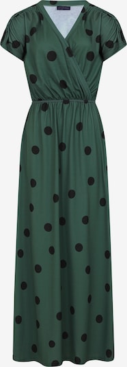 HotSquash Košulja haljina u smaragdno zelena / crna, Pregled proizvoda
