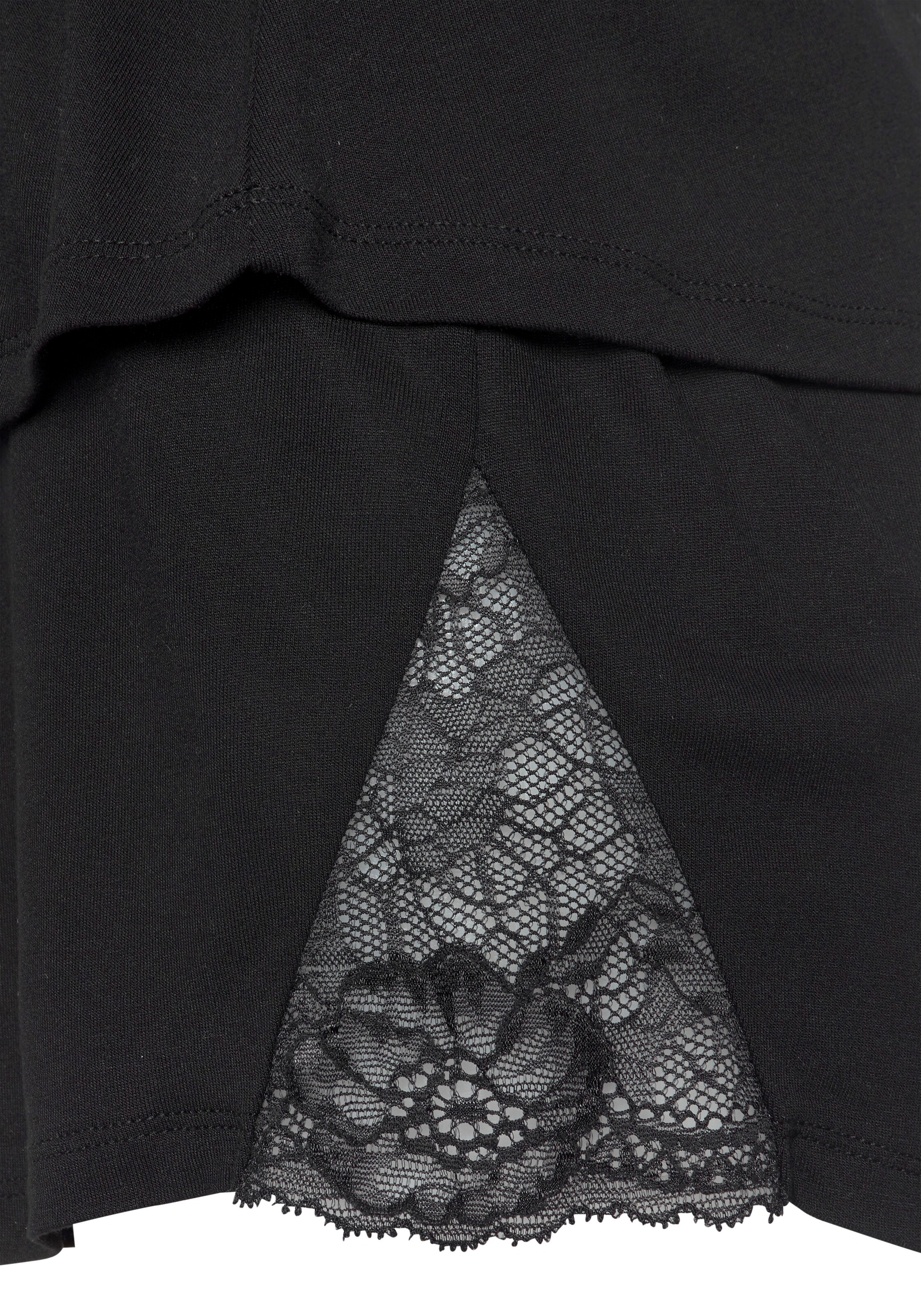 LASCANA Pyžamo – černá