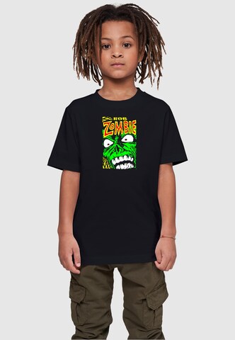 Merchcode Shirt 'Rob Zombie - Zombie' in Zwart: voorkant