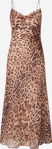 BardotHaljina 'MONROE' - smeđa boja: prednji dio