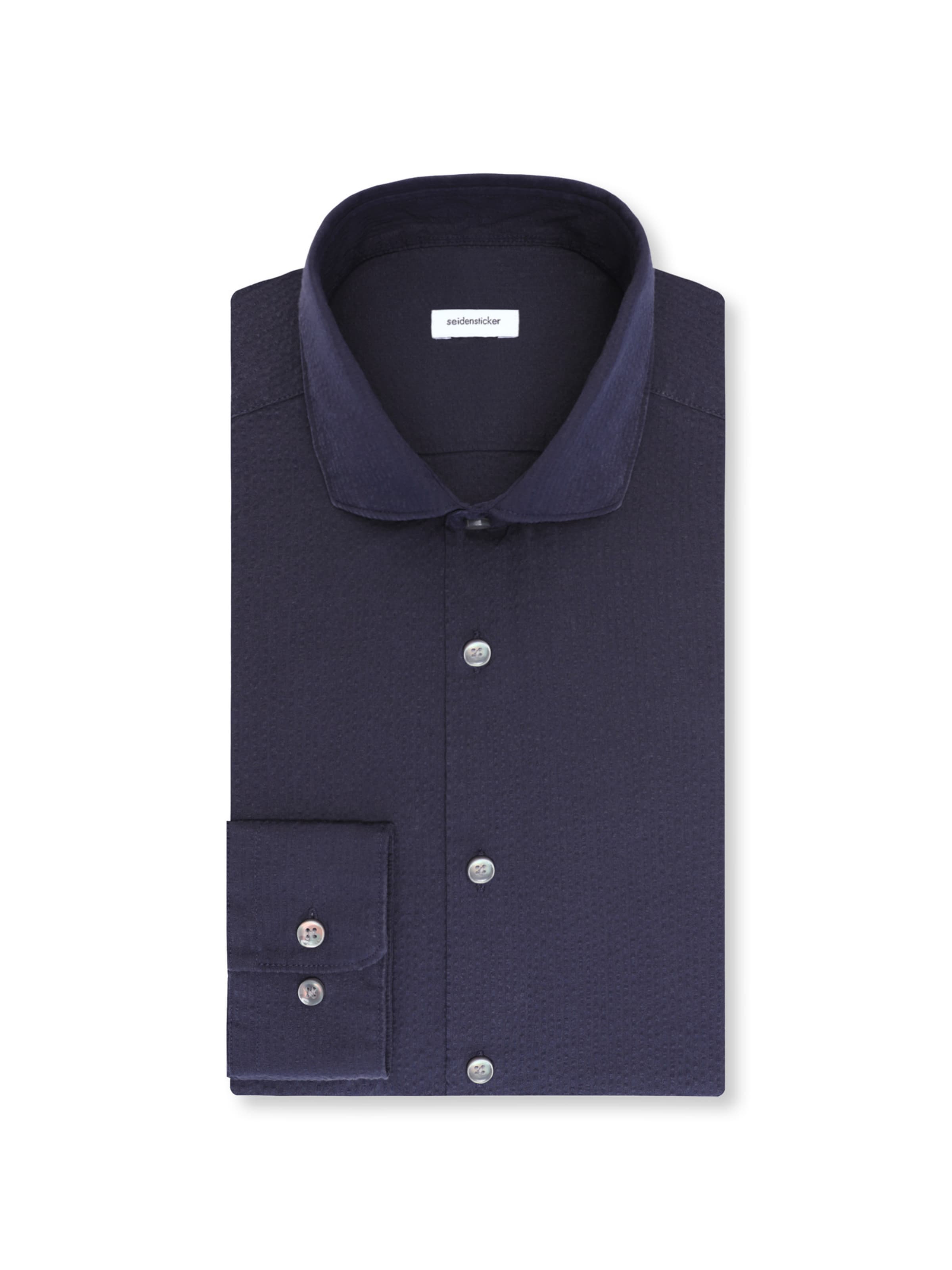 SEIDENSTICKER Regular fit Button Up Shirt in Blue