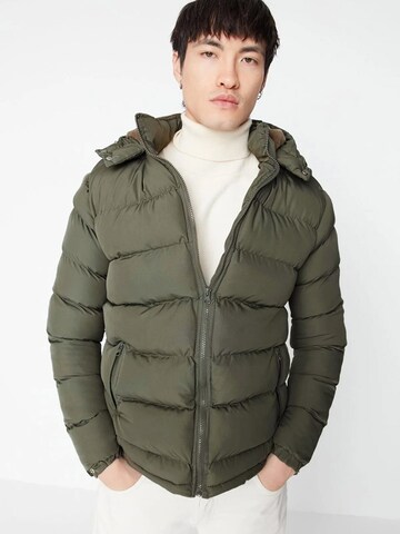 Trendyol Winter jacket in Green: front