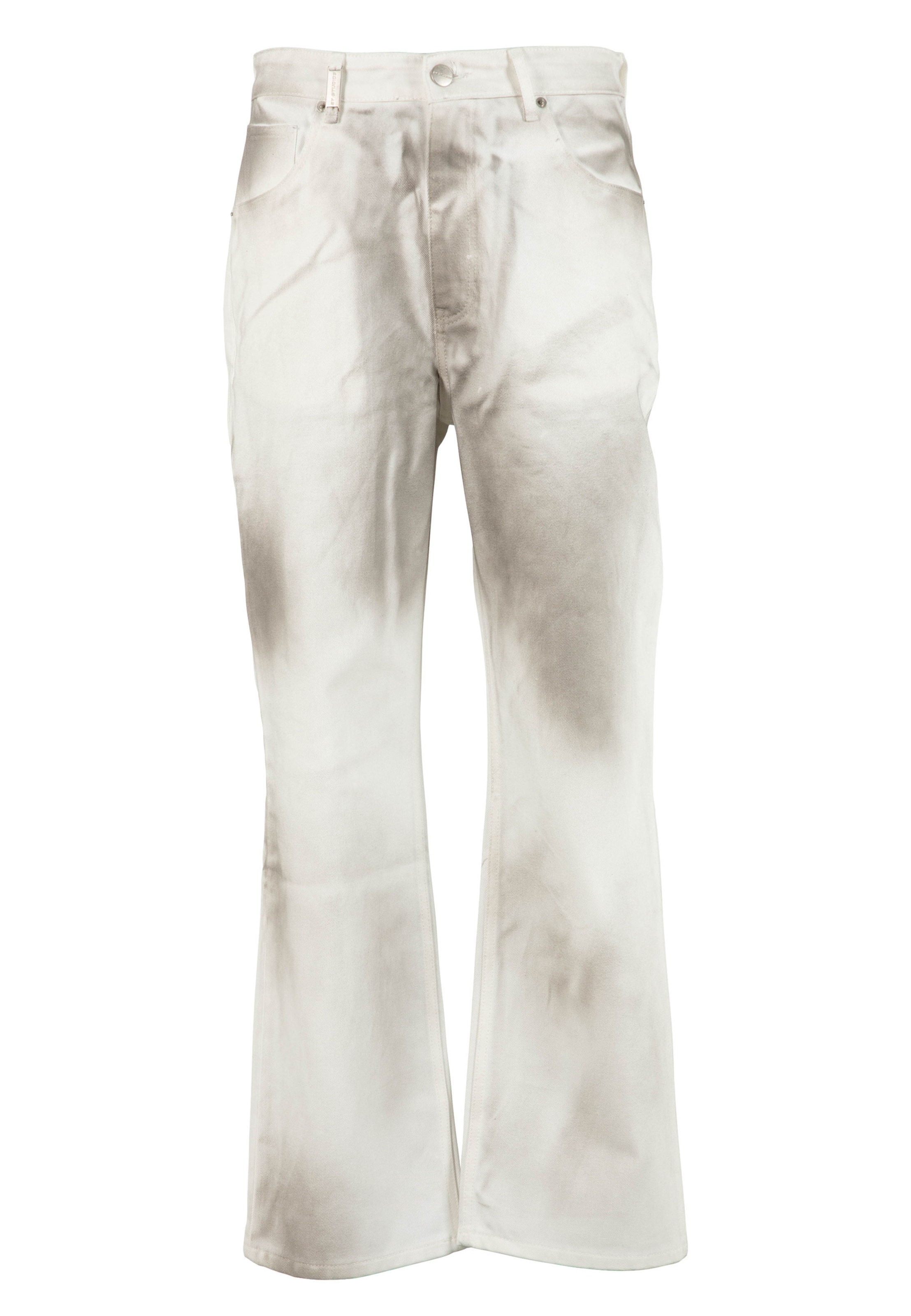 2Y Studios Baggy Jeans 'Sorin' in Wit: voorkant