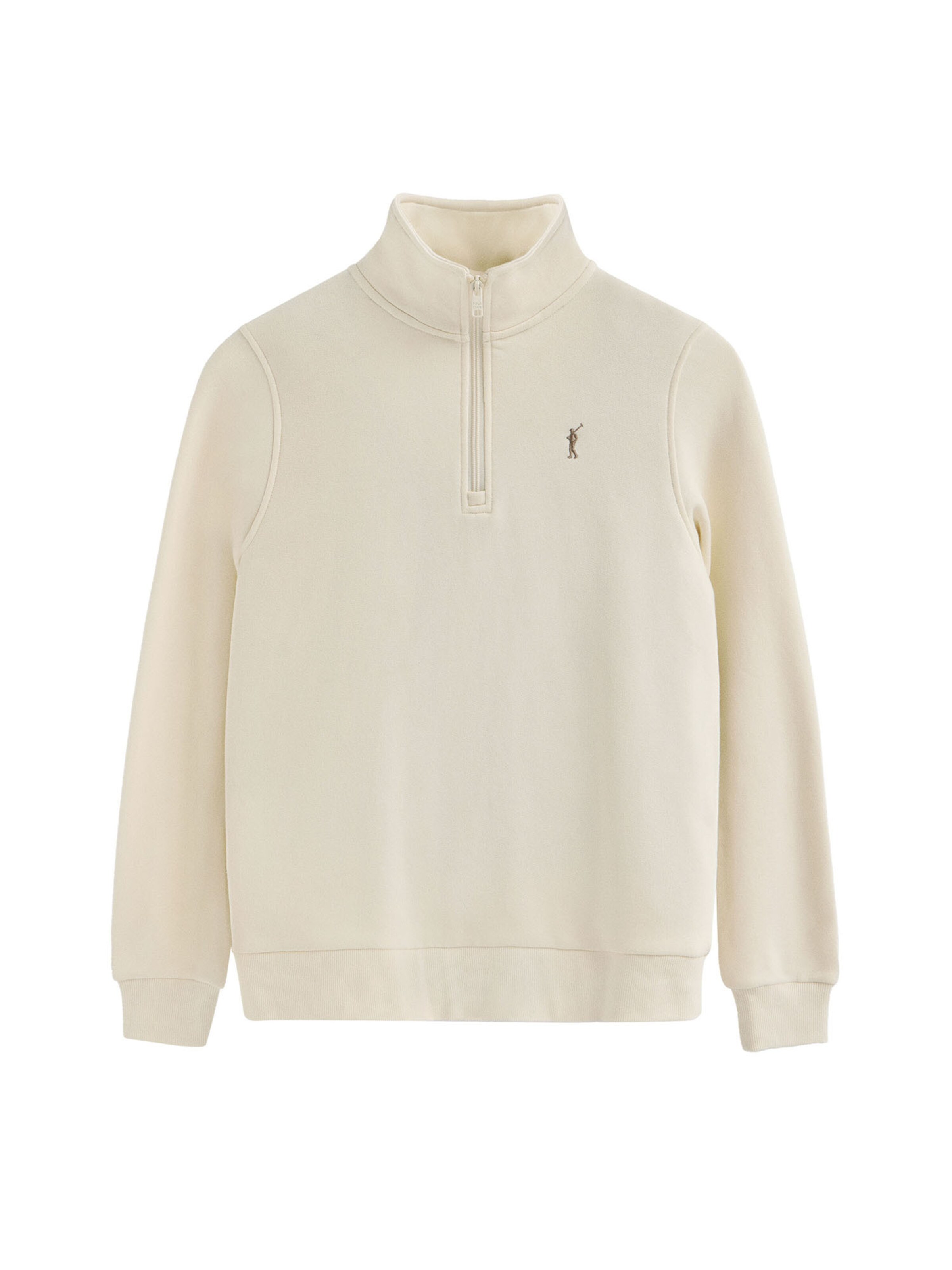 Polo Club Sweatshirt in Beige: Vorderseite