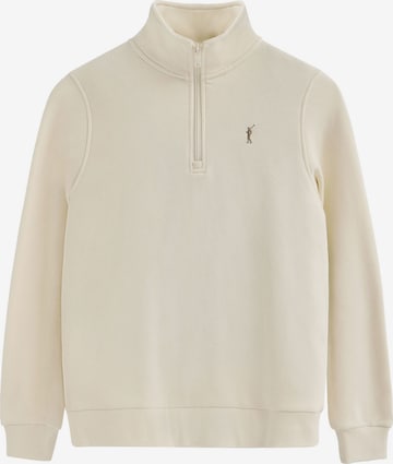 Polo Club Sweatshirt in Beige: Vorderseite