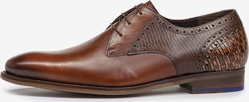 Chaussure à lacets 'De Stapper 39' Floris van Bommel en marron : devant