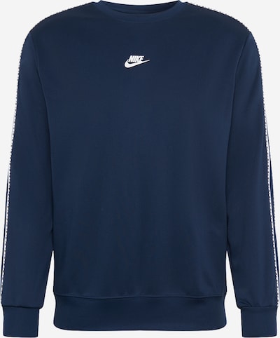 Nike Sportswear Sweat-shirt en bleu marine, Vue avec produit