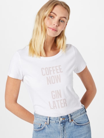EINSTEIN & NEWTON T-Shirt 'Gin' in Weiß: predná strana