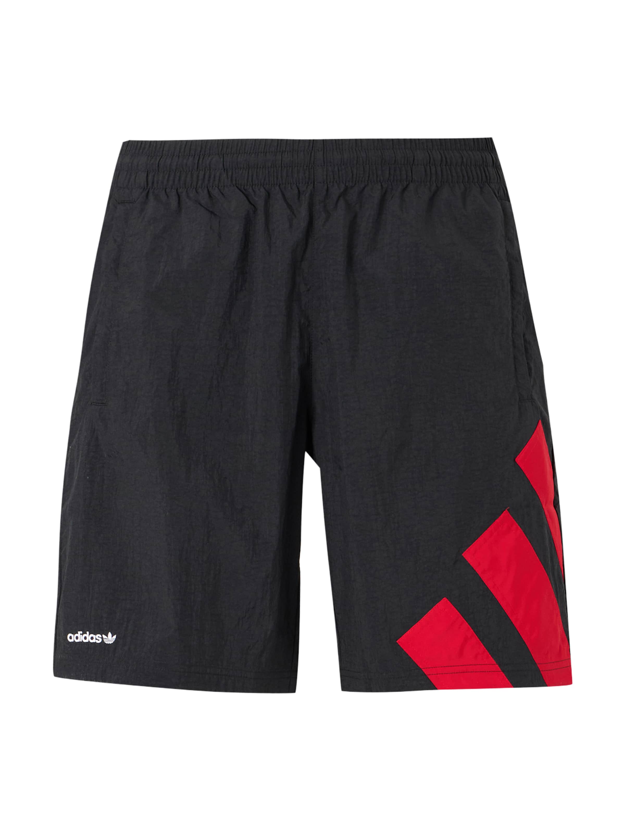 ADIDAS ORIGINALS Обычный Штаны в Черный: спереди