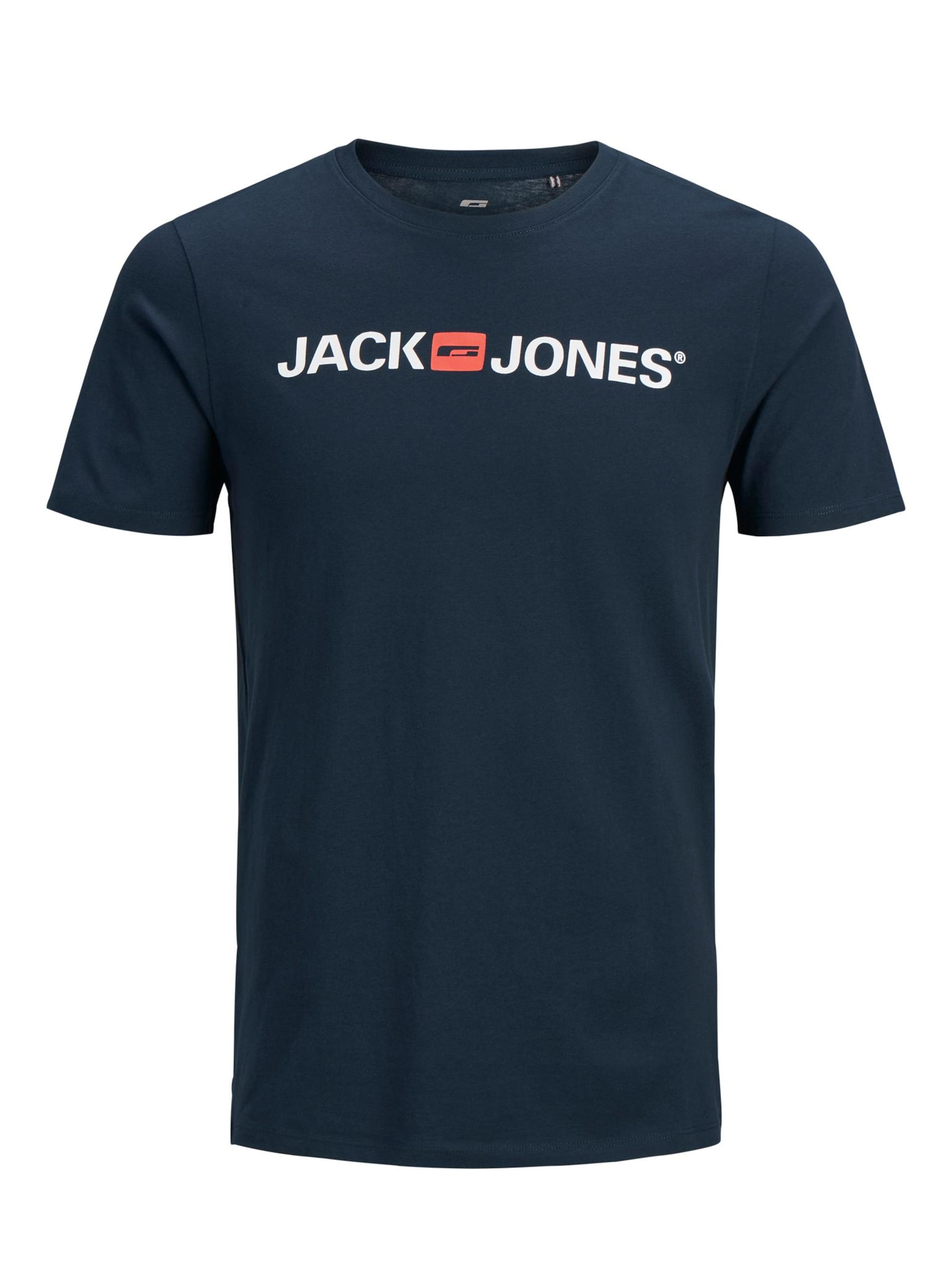 Jack & Jones Plus Футболка в Синий: спереди