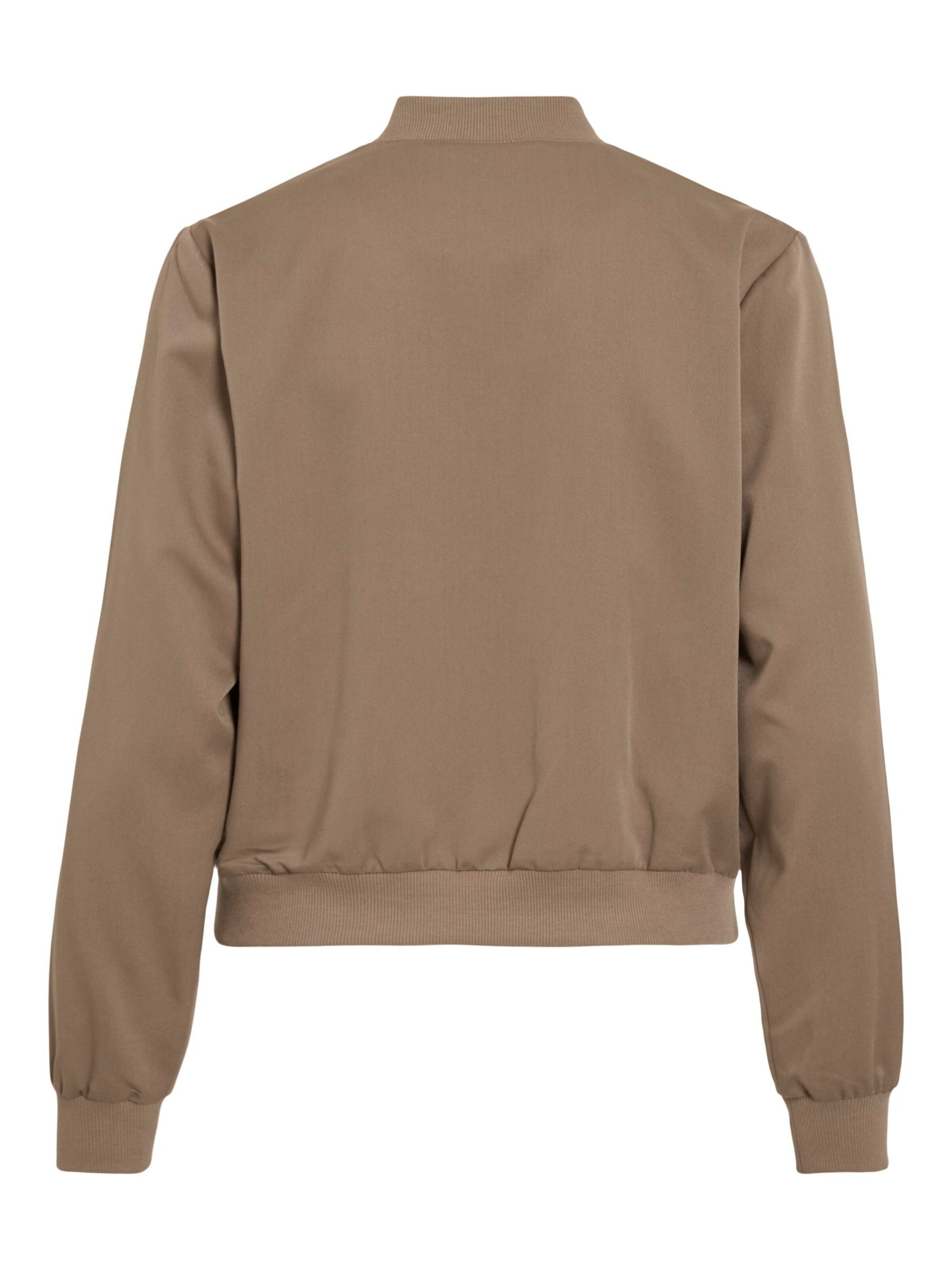 VILA Between-Season Jacket 'VIBubble' in Brown