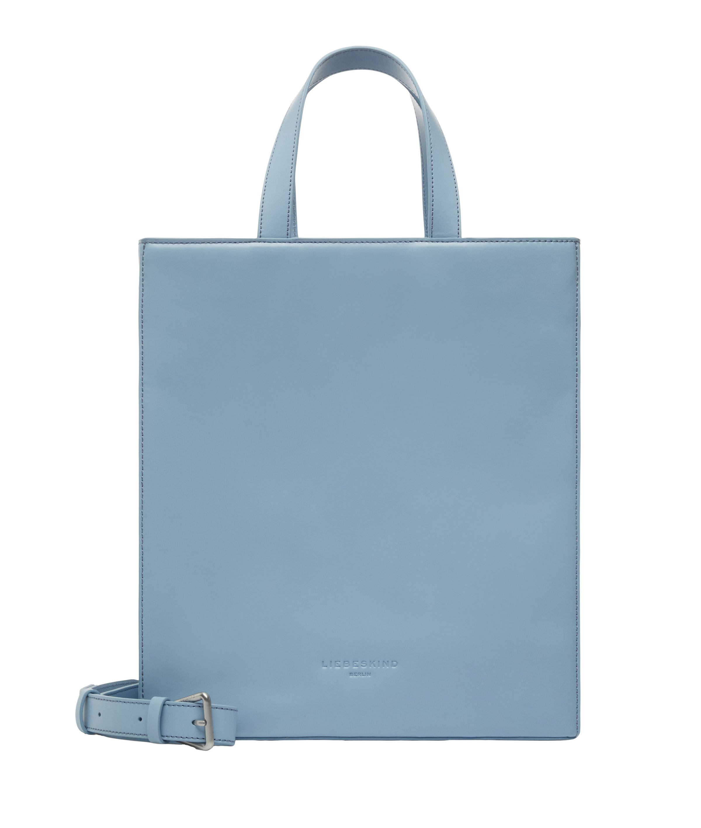 Liebeskind Berlin Handtas ' PAPER BAG ' in Blauw: voorkant