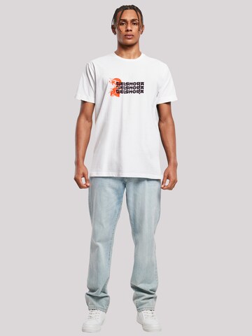 F4NT4STIC Shirt 'Geishora Japan Streetstyle' in Wit