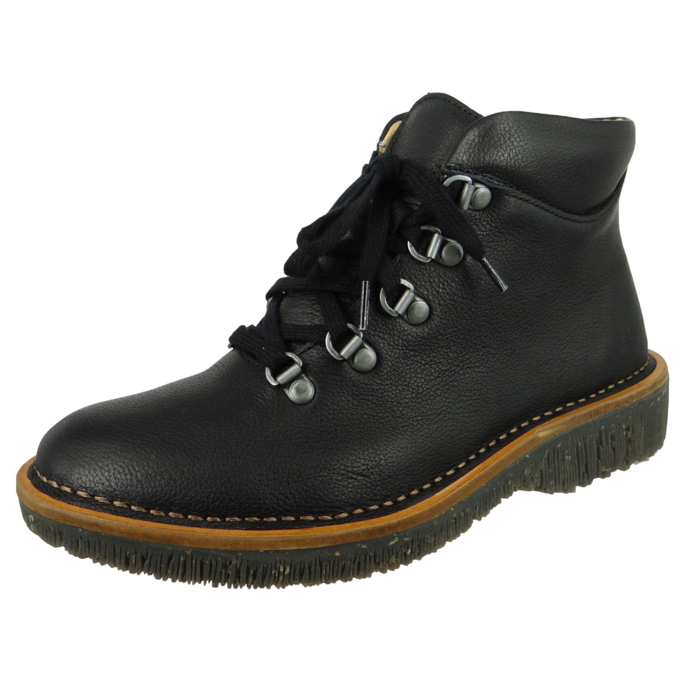 PS Poelman Lace Up Ankle Boots Adria in Black ABOUT YOU