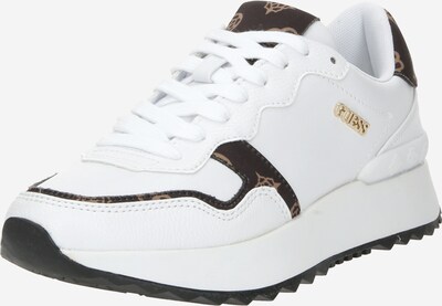 GUESS Platform trainers 'VINSA2' in Brown / White, Item view