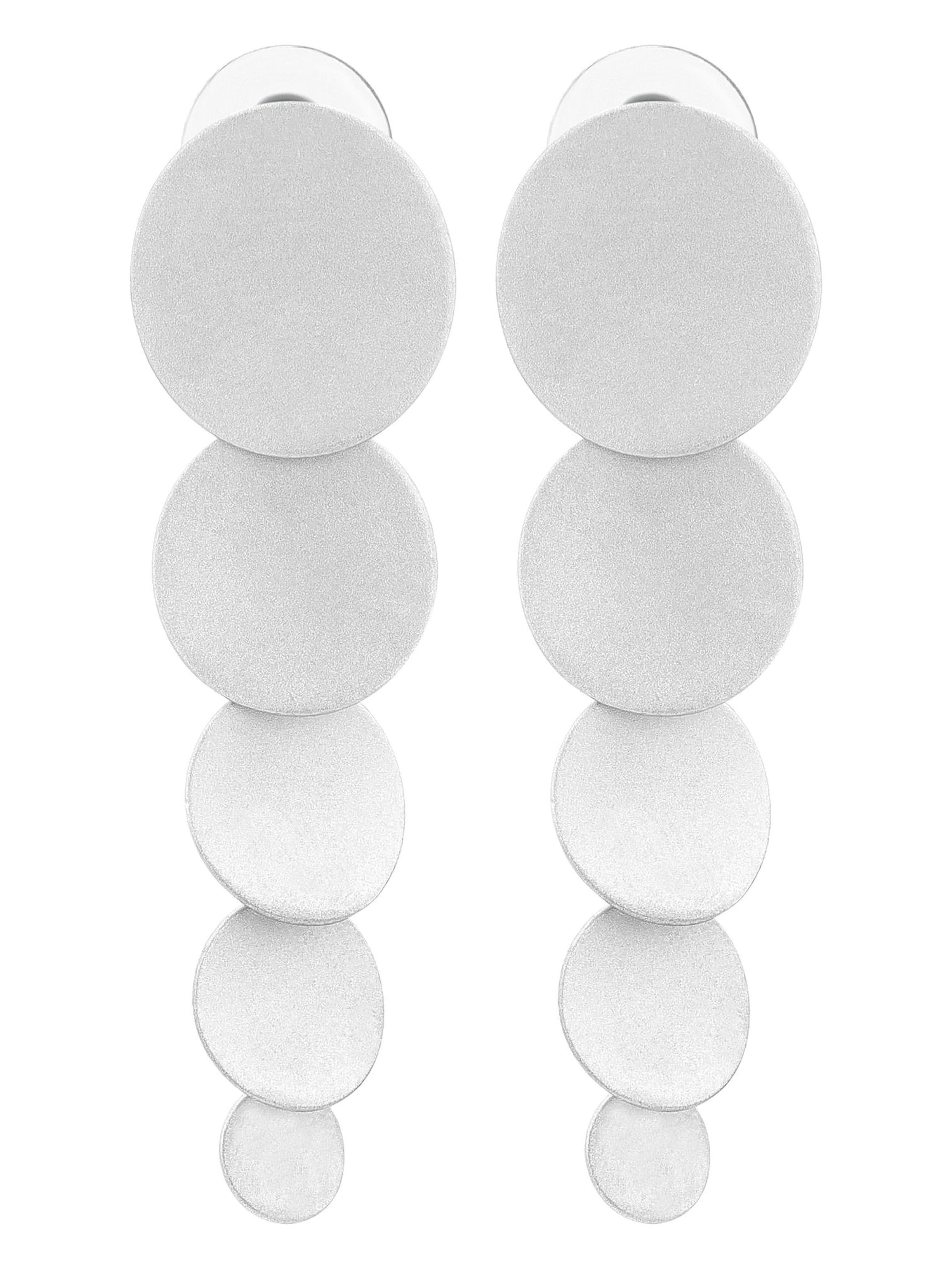 Akzent Earrings 'Ruma, 925 Sterlingsilber, langlebig' in Silver: front