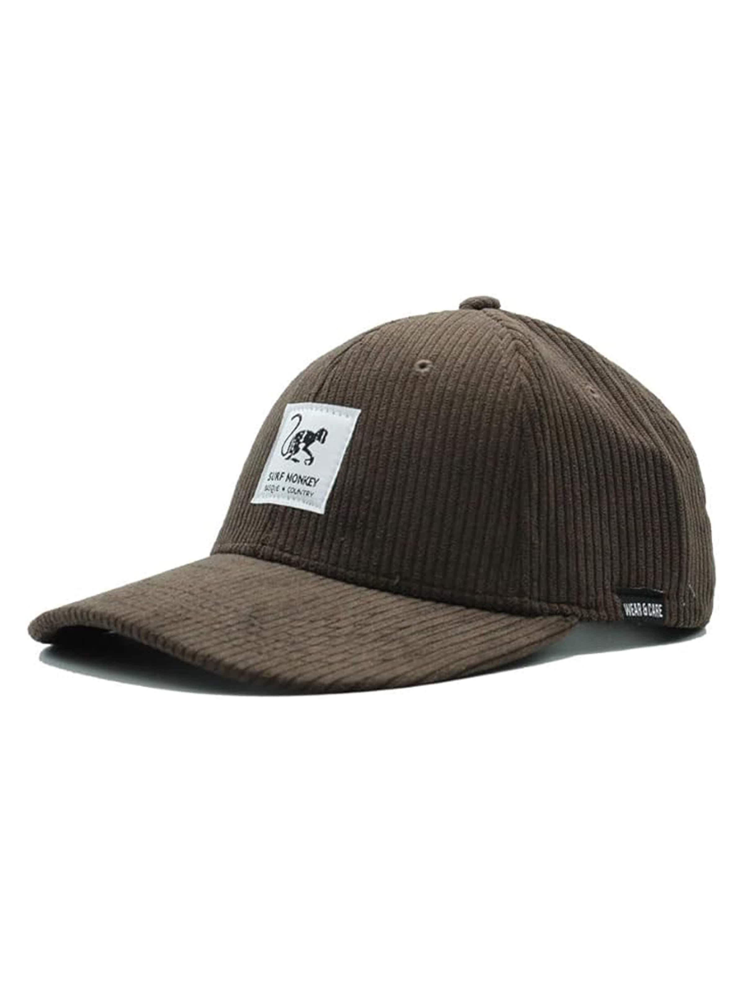 Surf Monkey Sportpet in Bruin: voorkant
