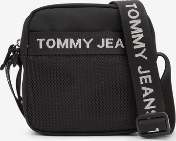 Tommy Jeans Чанта за през рамо тип преметка в черно: отпред